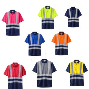 Buy Any 5 (Five) Reflective Short Sleeve Golf T-Shirts- Combo