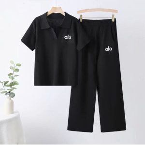 Alo Yoga 2pcs- Black