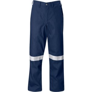 Reflective Worksuit Pant -Navy Blue