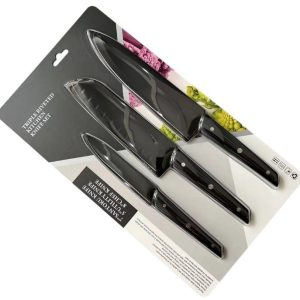 3Pcs Satinless Danny Home Knifes