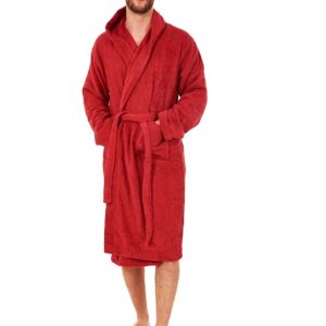 Bathrobe-Men-Red