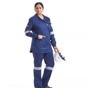 D59 Flame Retardant Worksuit- Women - Navy Blue