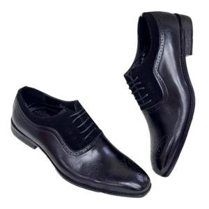 Men's Lace-up Formal Shoes -Black