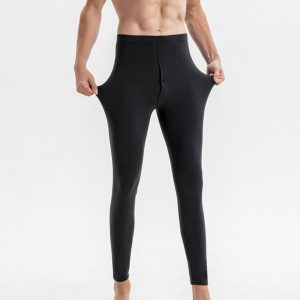 Men Leggings - One Size -Black