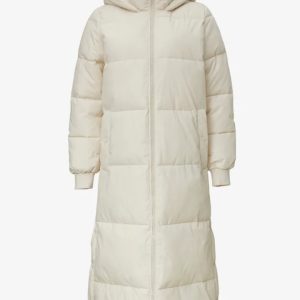 Women Puffer Coat -Light Beige