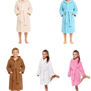 Buy Any Five (5)Kids Gowns (Bathrobes) - Girls & Boys 5-15 Years