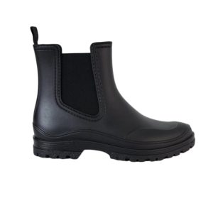 Ladies Rubber Gumboots - Black