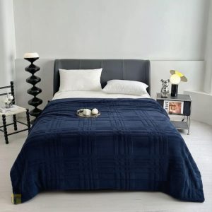Geo Block Fleece Blanket