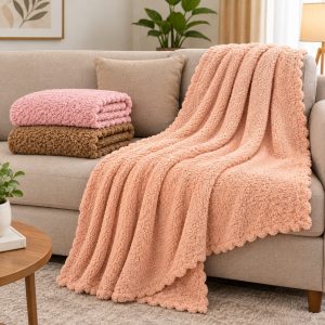 Buy Any 3 Sherpa Fleece Blankets- Combo