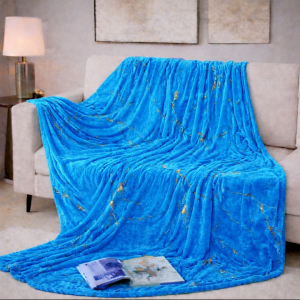 Marble Velvet Plush Throws