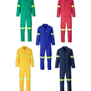 5 (Five) Pack Conti Worksuits 2 Piece