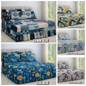 Buy Any 5 Printed Bed Sheets 5 Piece- Bulk