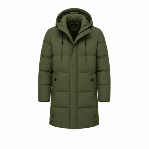 Men' Long Puffer Jackets
