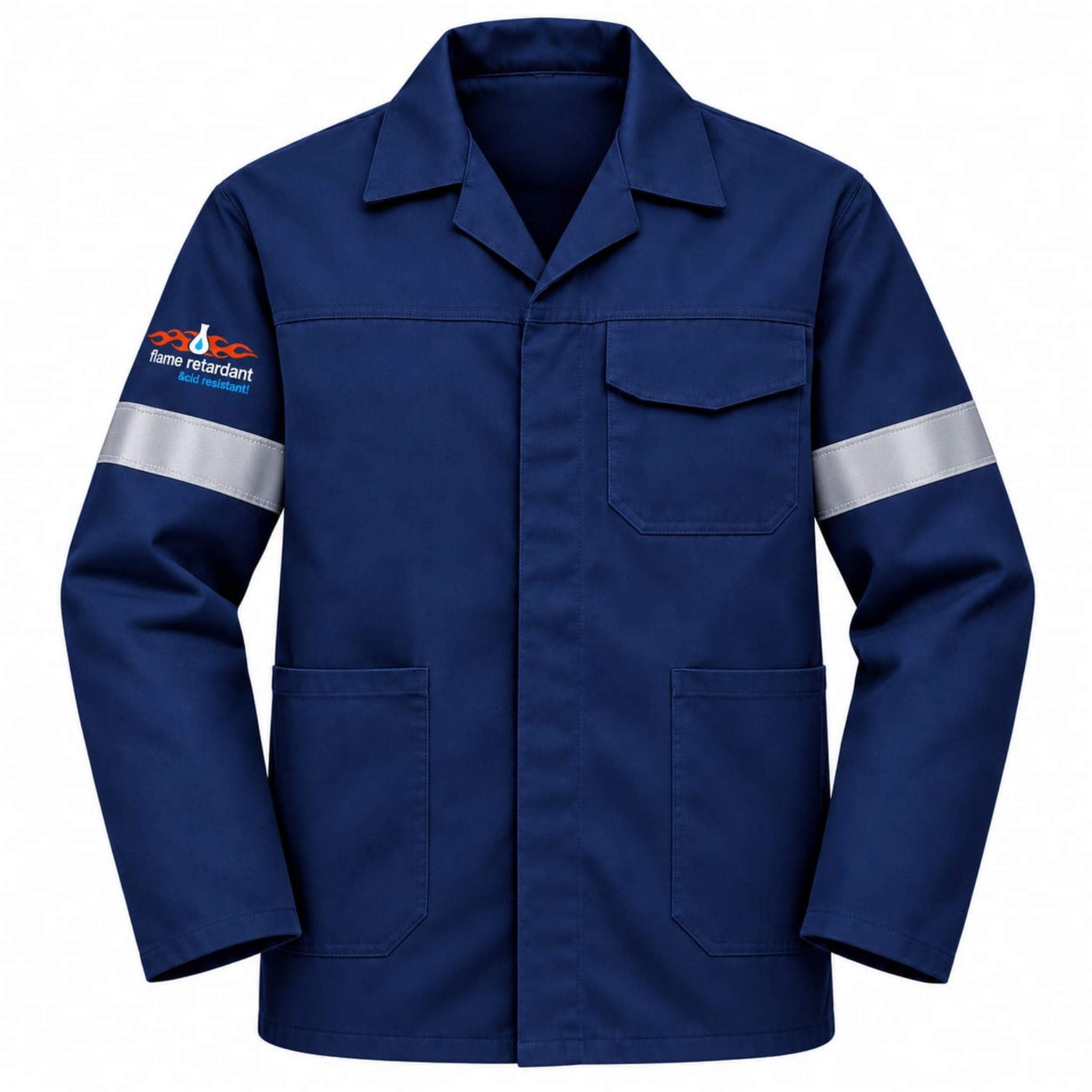 D59 Flame Retardant Jacket - Navy Blue