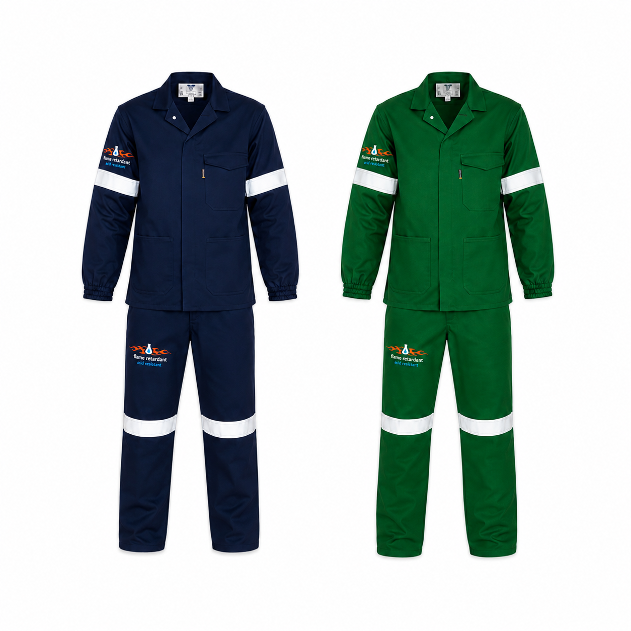 Buy 2 Pairs D59 Flame Retardant & Acid Resistance Worksuits 2 Piece